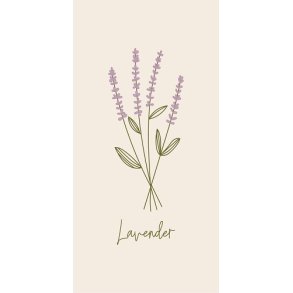 Ib Laursen Serviet Lavender 16 stk pr pakke