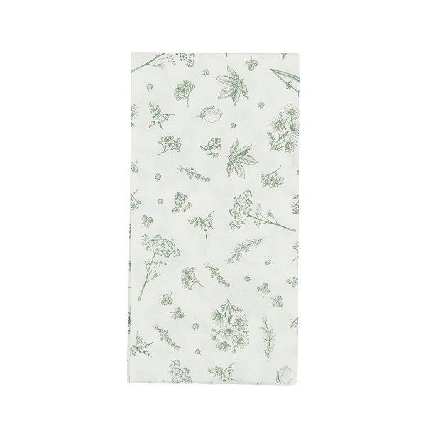 Ib Laursen Serviet Nature Elements grnt tryk 16 stk pr pakke