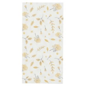 Ib Laursen Serviet Yellow Leaves 16 stk pr pakke