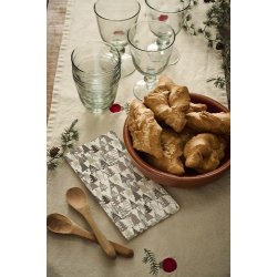 Ib Laursen - Serviet brune juletrer 16 stk pr pakke