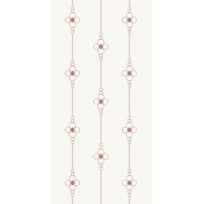 Ib Laursen Serviet flower lines burned rose 16 stk pr pakke