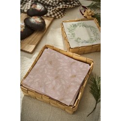 Ib Laursen Serviet Grn krans 20 stk pr. pakke