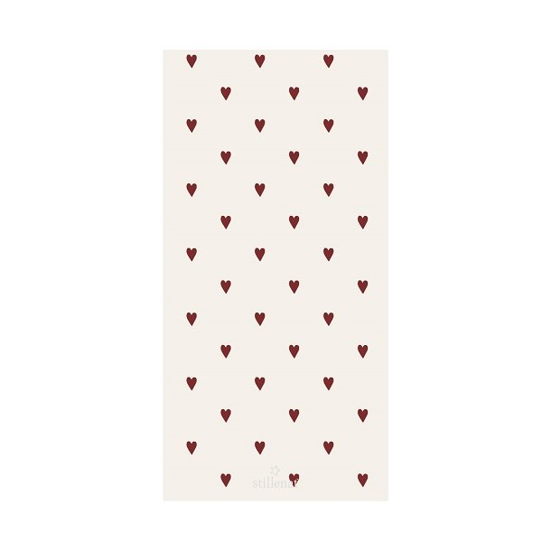 Ib Laursen Serviet hjerter 16 stk pr pakke