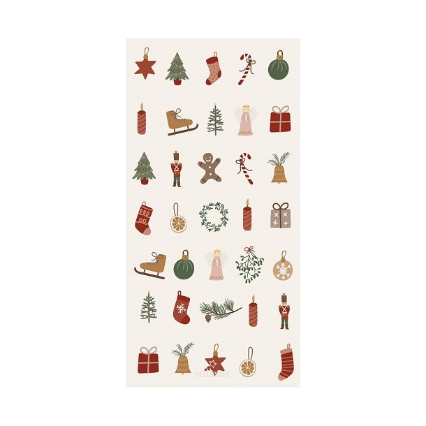 Ib Laursen Serviet juleikoner My Nostalgic Christmas 16 stk pr pakke