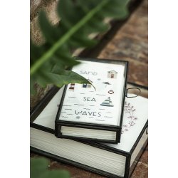 Ib Laursen - Serviet med rd blomsterkrans 50 stk pr pakke