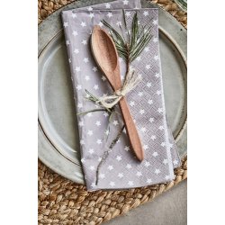 Ib Laursen - Serviet natur med hvide stjerner 50 stk pr pakke