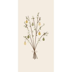 Ib Laursen -Serviet pskebuket 16 stk pr pakke