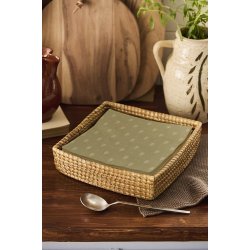 Ib Laursen - Servietholder kvadratisk jute