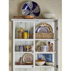 Bloomingville -  Shama Krus, orange, Stentj