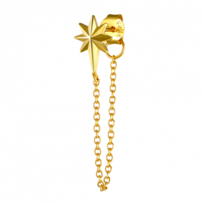 By Str Sia rering (enkel) guld