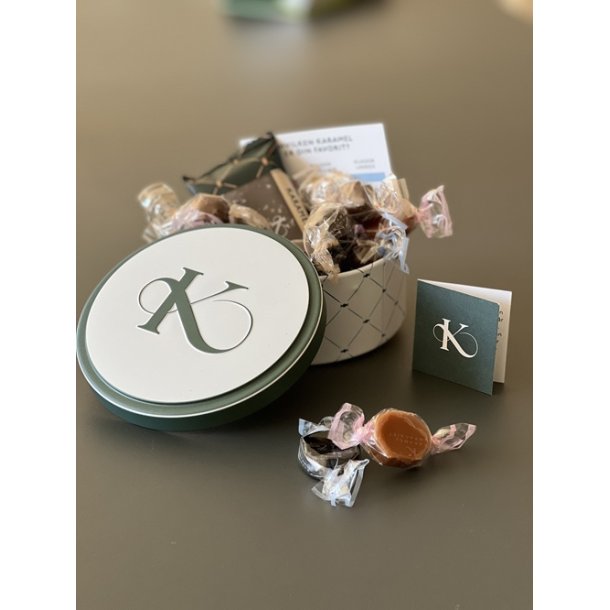 Karamel Kompaniet - Signatur - 78g Klassiske fldekarameller i dse