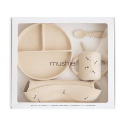 Mushie gave�ske - Mushie Silicone Feeding Toddler Set - Bees