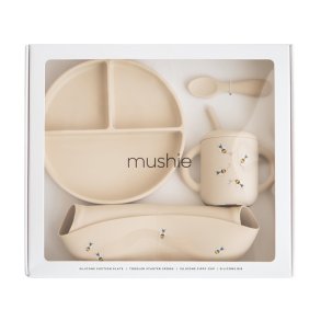 Mushie gave�ske - Mushie Silicone Feeding Toddler Set - Bees