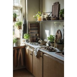 Ib Laursen Skrebrt m rille i kanten, ldersnor olieret akacietr B: 30 H: 1,5 L: 48