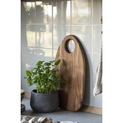 Ib Laursen Skrebrt med stort hul olieret akacietr