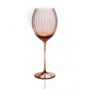 Anna von Lipa Lyon hvidvinsglas, New Brown, 1 stk. 