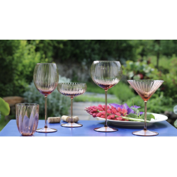 Anna von Lipa Lyon hvidvinsglas, New Brown, 1 stk. 