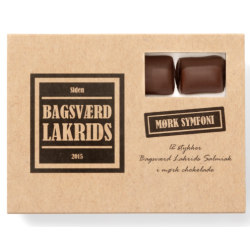 Gavekurv - Sort Hygge / l, Lakrids &amp; Delikatesser