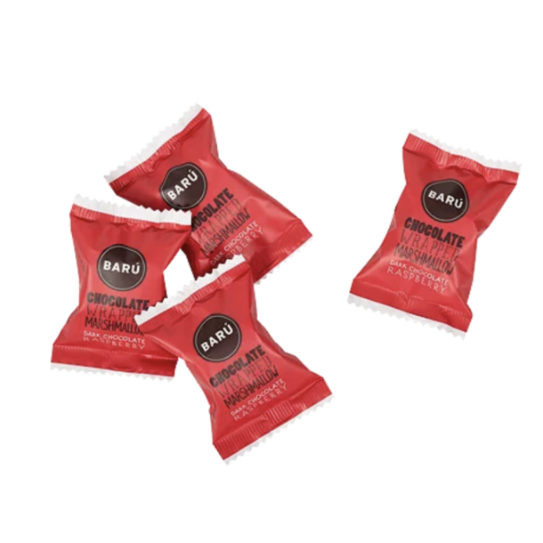 Bar� Marshmallows Dark Chocolate &amp; Raspberry 1 stk., bedst f�r april 2026
