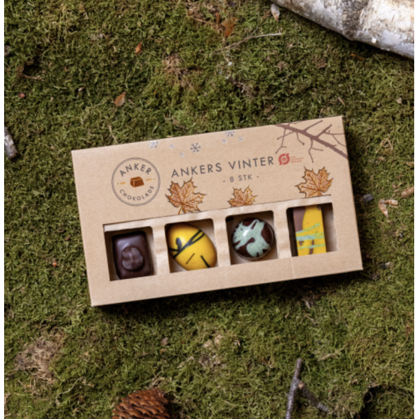 Anker Chokolade -Ankers Vinter �KO - 8 stk  95g