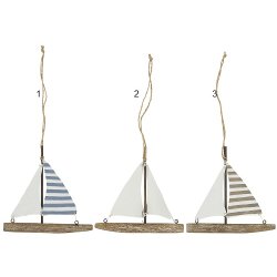 Ib Laursen Skib med sejl til ophng 3 ass Nautico, 1 stk