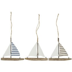 Ib Laursen Skib med sejl til ophng 3 ass Nautico, 1 stk