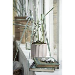 Ib Laursen Skjuler med riller rosa H: 10,5 : 11