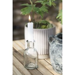 Ib Laursen Skjuler med riller rosa H: 10,5 : 11