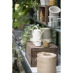 Ib Laursen Skjuler mini Hilda krakeleret glasur hvid H: 4,7 : 6,5