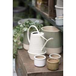 Ib Laursen Skjuler mini Hilda krakeleret glasur hvid H: 4,7 : 6,5