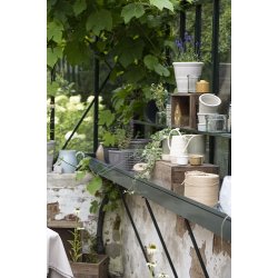 Ib Laursen Skjuler mini Hilda krakeleret glasur hvid H: 4,7 : 6,5