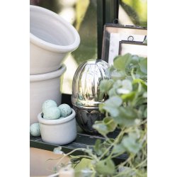 Ib Laursen Skjuler mini Hilda krakeleret glasur hvid H: 4,7 : 6,5