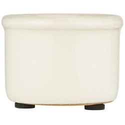 Ib Laursen Skjuler mini Hilda krakeleret glasur hvid H: 4,7 : 6,5