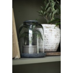 Ib Laursen Skjuler mini Hilda krakeleret glasur sand