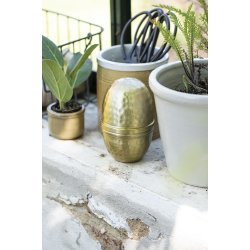 Ib Laursen Skjuler mini Hilda krakeleret glasur sand