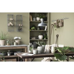 Ib Laursen Skjuler mini Hilda krakeleret glasur stvgrn