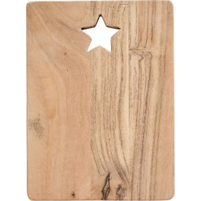 Ib Laursen - Smrebrt med udskret stjerne akacietr