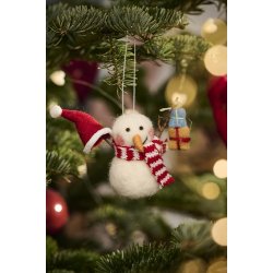 Ib Laursen - Snemand til ophng Stillenat filt