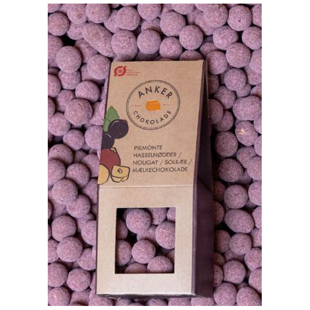 Anker Chokolade Piemonte Hasselndder / nougat / solbr / mlkechokolade 105g