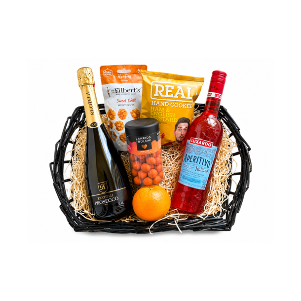 Bast sommerkurv med Aperol og snack