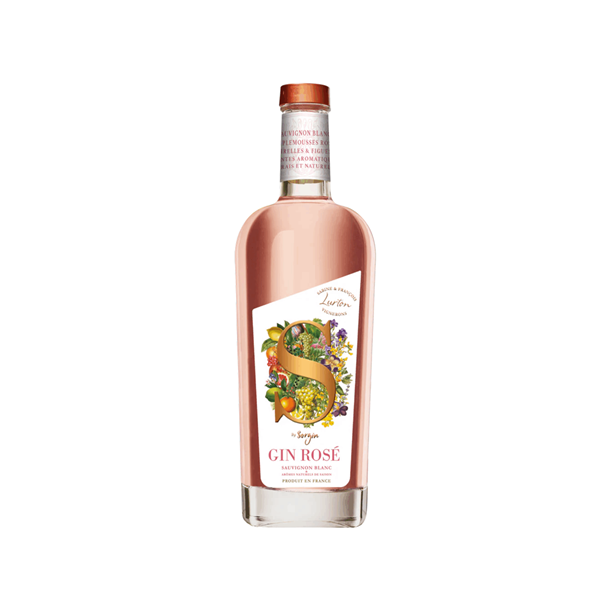 Gin - Frankrig - S SORGIN GIN ROS� 37,5% 70 cl. 