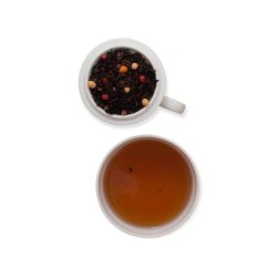 Carstensens Tehandel - Sort chili trffel te  - 100g.