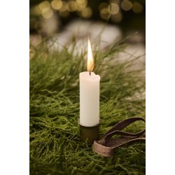 Ib Laursen Spyd 2-spyd til bedelys eller kronelys messing