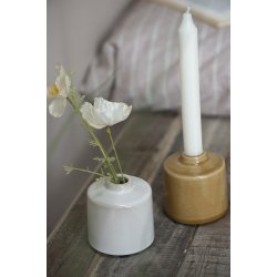 Ib Laursen Stage til bedelys Ragnhild mustard