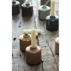 Ib Laursen Stage til bedelys Ragnhild mustard