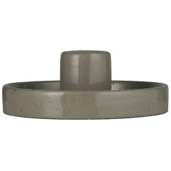 Ib Laursen Stage til bedelys porceln grbrun