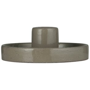 Ib Laursen Stage til bedelys porceln grbrun