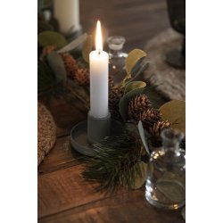 Ib Laursen Stage til bedelys med hj kant gr