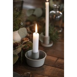 Ib Laursen Stage til bedelys med hj kant gr