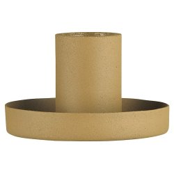 Ib Laursen Stage til bedelys mustard 4 cm.